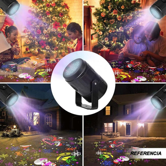 PAGA 1 Y LLEVAS 2 PROYECTOR DE LUCES NAVIDEÑAS