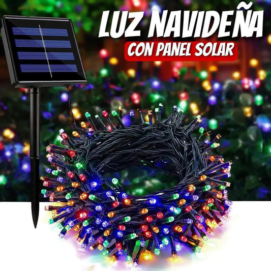 LUZ NAVIDEÑA SOLAR DE 30 METROS, DECORA TODO TU HOGAR Y DEJA DE PAGAR ALTAS FACTURAS DE LUZ