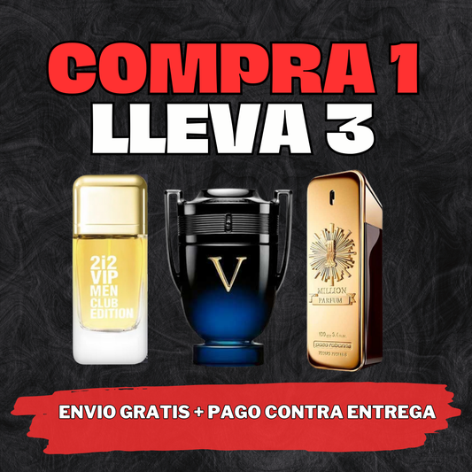 SET DE MACHOS SEDUCTORES, MEGA COMBO X3